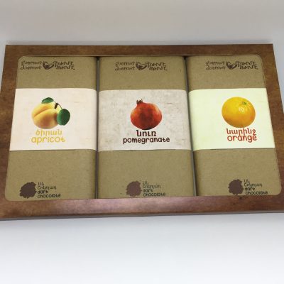 Chocolate bar 3 fruits