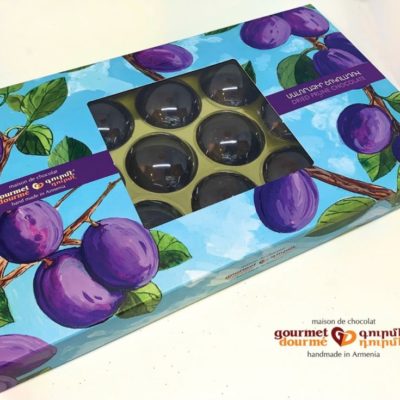 Box Dried prunes / Dark chocolates