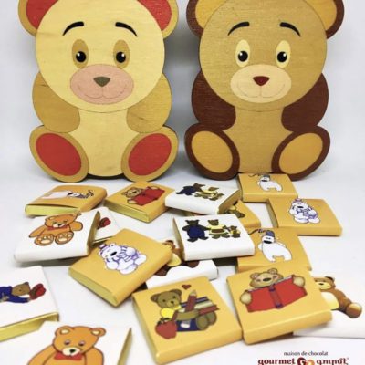 Wooden box Bear