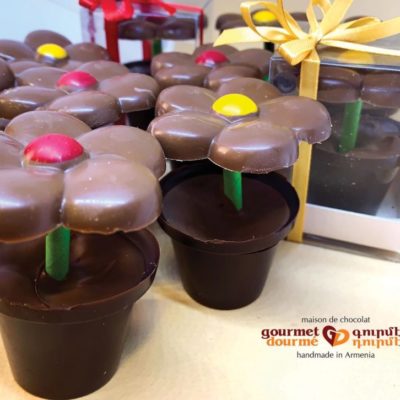 Chocolate flower